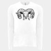 6411 - Next Level Unisex Sueded Long-Sleeve Crew Thumbnail