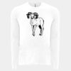 6411 - Next Level Unisex Sueded Long-Sleeve Crew Thumbnail