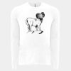 6411 - Next Level Unisex Sueded Long-Sleeve Crew Thumbnail