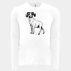 6411 - Next Level Unisex Sueded Long-Sleeve Crew Thumbnail