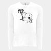 6411 - Next Level Unisex Sueded Long-Sleeve Crew Thumbnail