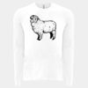 6411 - Next Level Unisex Sueded Long-Sleeve Crew Thumbnail