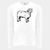 6411 - Next Level Unisex Sueded Long-Sleeve Crew Thumbnail