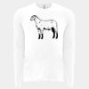 6411 - Next Level Unisex Sueded Long-Sleeve Crew Thumbnail