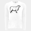 6411 - Next Level Unisex Sueded Long-Sleeve Crew Thumbnail