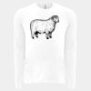 6411 - Next Level Unisex Sueded Long-Sleeve Crew Thumbnail