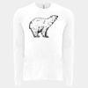 6411 - Next Level Unisex Sueded Long-Sleeve Crew Thumbnail