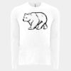 6411 - Next Level Unisex Sueded Long-Sleeve Crew Thumbnail