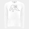 6411 - Next Level Unisex Sueded Long-Sleeve Crew Thumbnail