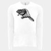 6411 - Next Level Unisex Sueded Long-Sleeve Crew Thumbnail