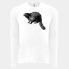 6411 - Next Level Unisex Sueded Long-Sleeve Crew Thumbnail