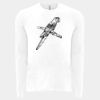 6411 - Next Level Unisex Sueded Long-Sleeve Crew Thumbnail