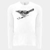 6411 - Next Level Unisex Sueded Long-Sleeve Crew Thumbnail