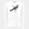 6411 - Next Level Unisex Sueded Long-Sleeve Crew Thumbnail
