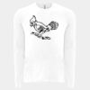 6411 - Next Level Unisex Sueded Long-Sleeve Crew Thumbnail