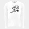 6411 - Next Level Unisex Sueded Long-Sleeve Crew Thumbnail