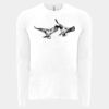 6411 - Next Level Unisex Sueded Long-Sleeve Crew Thumbnail