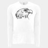 6411 - Next Level Unisex Sueded Long-Sleeve Crew Thumbnail