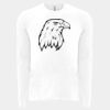 6411 - Next Level Unisex Sueded Long-Sleeve Crew Thumbnail