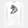 6411 - Next Level Unisex Sueded Long-Sleeve Crew Thumbnail
