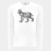 6411 - Next Level Unisex Sueded Long-Sleeve Crew Thumbnail