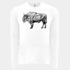 6411 - Next Level Unisex Sueded Long-Sleeve Crew Thumbnail