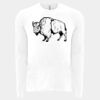 6411 - Next Level Unisex Sueded Long-Sleeve Crew Thumbnail