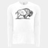 6411 - Next Level Unisex Sueded Long-Sleeve Crew Thumbnail