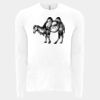 6411 - Next Level Unisex Sueded Long-Sleeve Crew Thumbnail