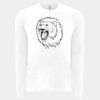 6411 - Next Level Unisex Sueded Long-Sleeve Crew Thumbnail