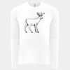 6411 - Next Level Unisex Sueded Long-Sleeve Crew Thumbnail