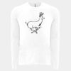 6411 - Next Level Unisex Sueded Long-Sleeve Crew Thumbnail