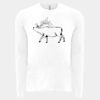 6411 - Next Level Unisex Sueded Long-Sleeve Crew Thumbnail