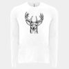 6411 - Next Level Unisex Sueded Long-Sleeve Crew Thumbnail