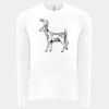 6411 - Next Level Unisex Sueded Long-Sleeve Crew Thumbnail
