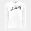 6411 - Next Level Unisex Sueded Long-Sleeve Crew Thumbnail