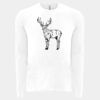 6411 - Next Level Unisex Sueded Long-Sleeve Crew Thumbnail