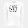 6411 - Next Level Unisex Sueded Long-Sleeve Crew Thumbnail