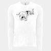 6411 - Next Level Unisex Sueded Long-Sleeve Crew Thumbnail
