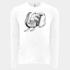 6411 - Next Level Unisex Sueded Long-Sleeve Crew Thumbnail
