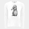 6411 - Next Level Unisex Sueded Long-Sleeve Crew Thumbnail