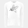 6411 - Next Level Unisex Sueded Long-Sleeve Crew Thumbnail