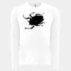 6411 - Next Level Unisex Sueded Long-Sleeve Crew Thumbnail
