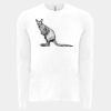 6411 - Next Level Unisex Sueded Long-Sleeve Crew Thumbnail