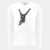 6411 - Next Level Unisex Sueded Long-Sleeve Crew Thumbnail