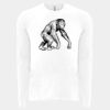 6411 - Next Level Unisex Sueded Long-Sleeve Crew Thumbnail