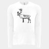 6411 - Next Level Unisex Sueded Long-Sleeve Crew Thumbnail