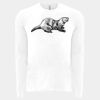 6411 - Next Level Unisex Sueded Long-Sleeve Crew Thumbnail