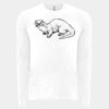 6411 - Next Level Unisex Sueded Long-Sleeve Crew Thumbnail