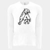 6411 - Next Level Unisex Sueded Long-Sleeve Crew Thumbnail